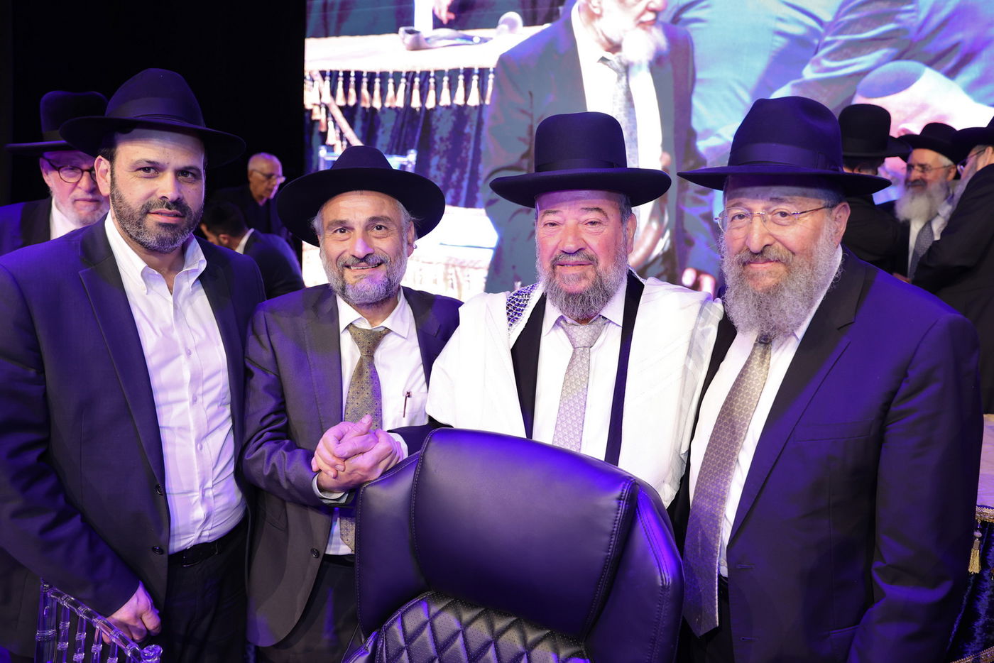 מעמד הכתרת הגאון הרב דוד הכהן לרבה של גן יבנה
