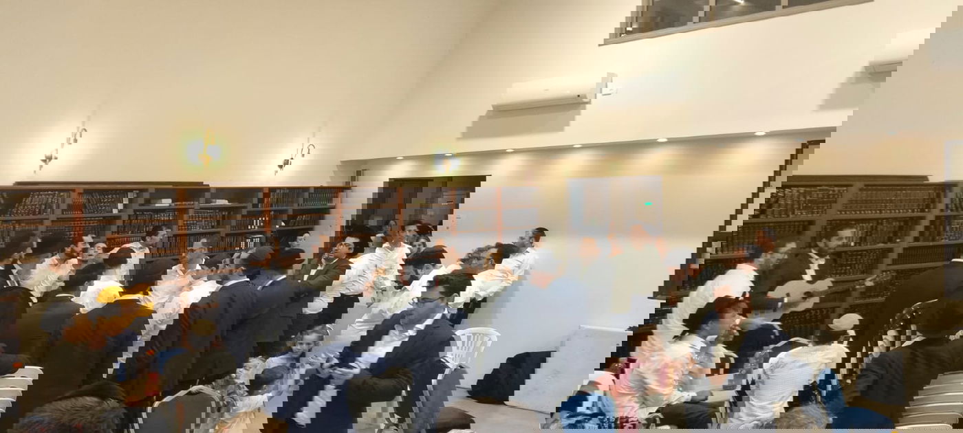 הרב לייבל במוצ"ש בקהילת בית ה'