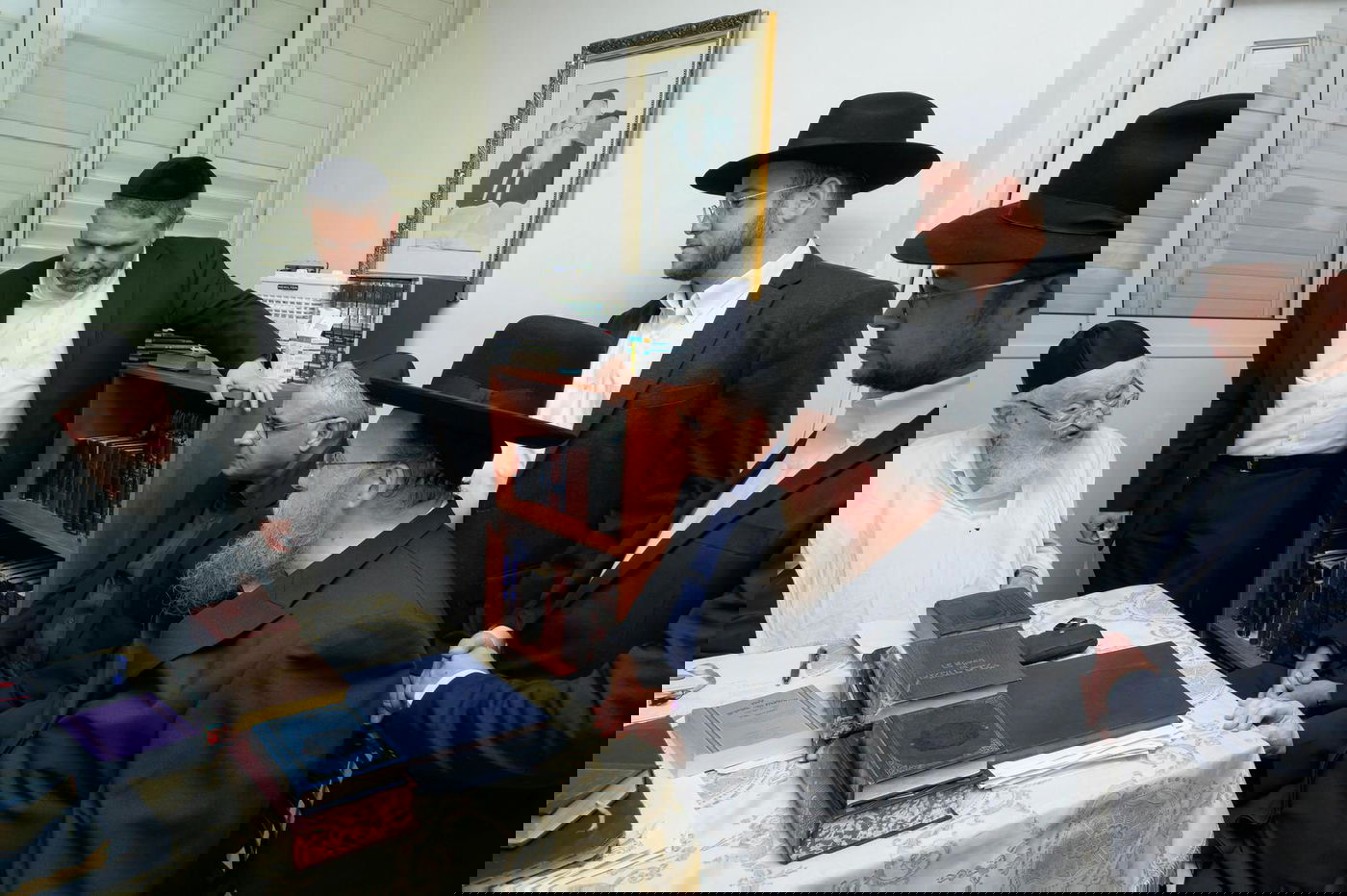 מנכ"ל כללית בביקור בבתיהם של גדו"י שחיזקו פעילותו