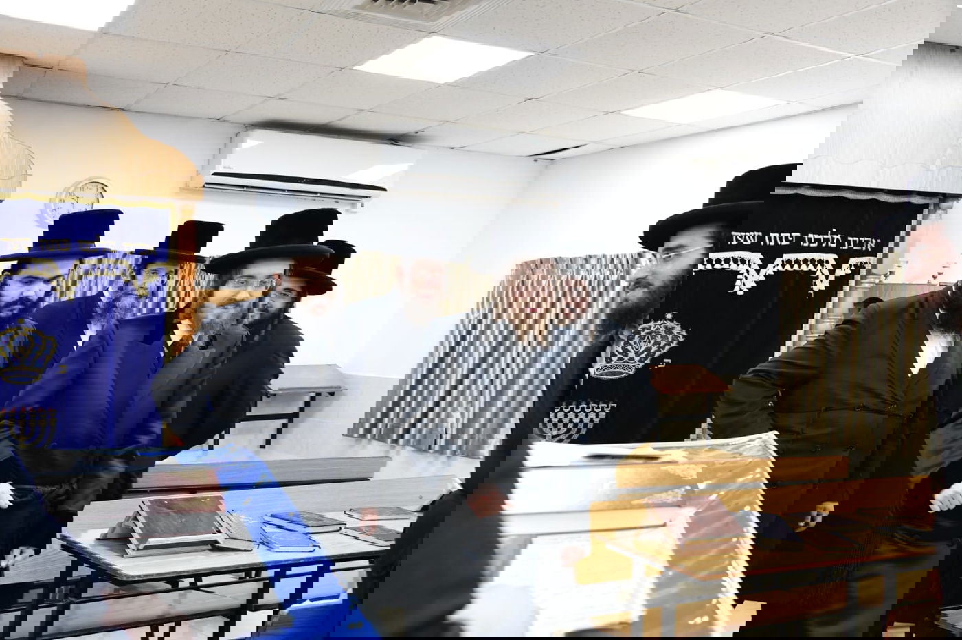 האדמו"ר מסאדיגורה בביקור באשדוד 