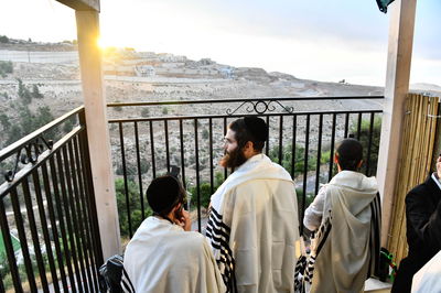 הכנסת ספר תורה וחנוכת הבית בחצה"ק אמשינוב בצפת