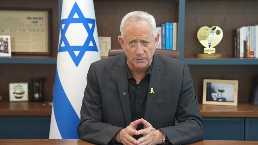 צפו בדבריו של בני גנץ
