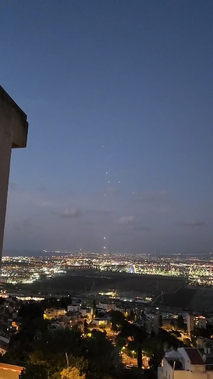 היירוטים בשמי חיפה