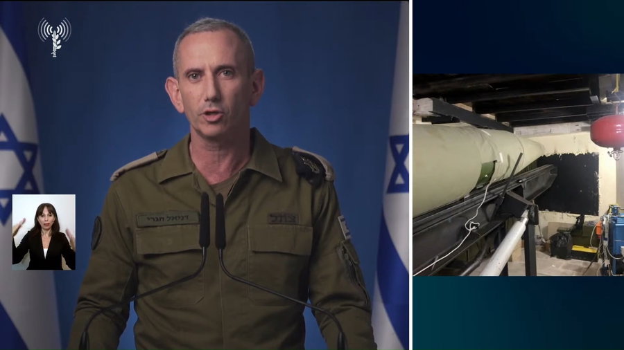 דובר צה"ל בהצהרה השלישית היום