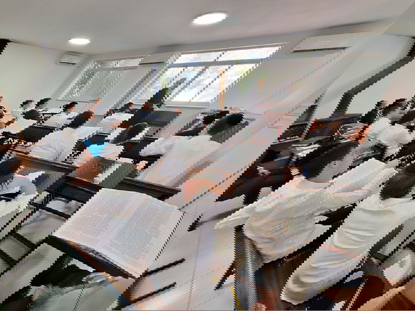 רה"י הרב דוד לייבל באמירת שיעור כללי