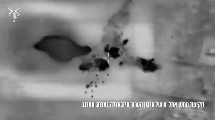 הירי לעבר החוליה, הלילה