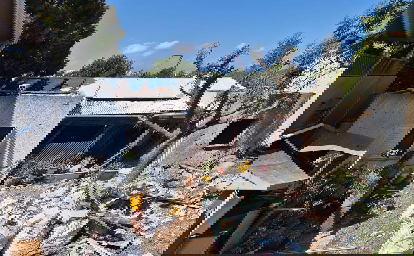 הפגיעה הישירה בקיבוץ סער בגליל המערבי, היום