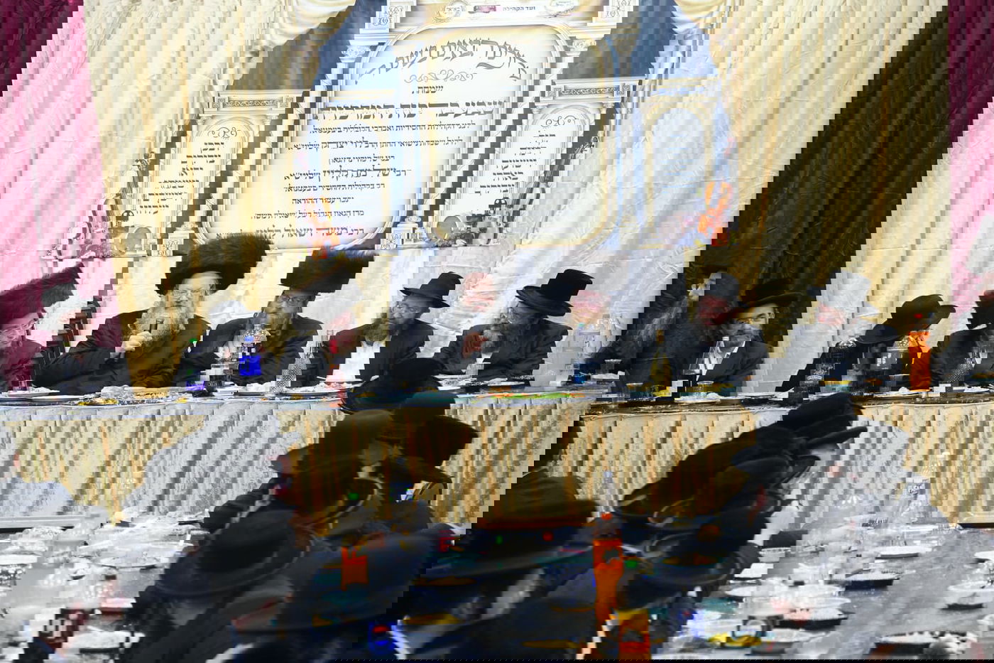 שמחת השבע ברכות לנכד הגאון רבי משה שאול קליין 