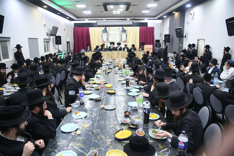 שמחת השבע ברכות לנכד הגאון רבי משה שאול קליין