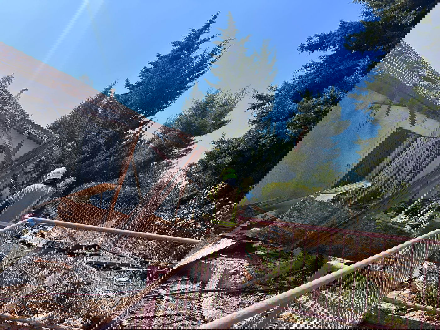 זירת ההרס בצפת