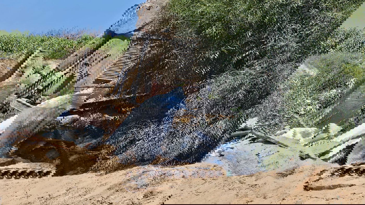 קני המשגרים אשר אותרו על ידי כוחות צה"ל