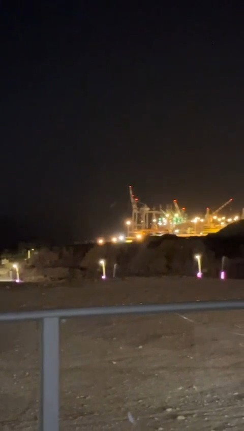 נפילה בנמל אילת