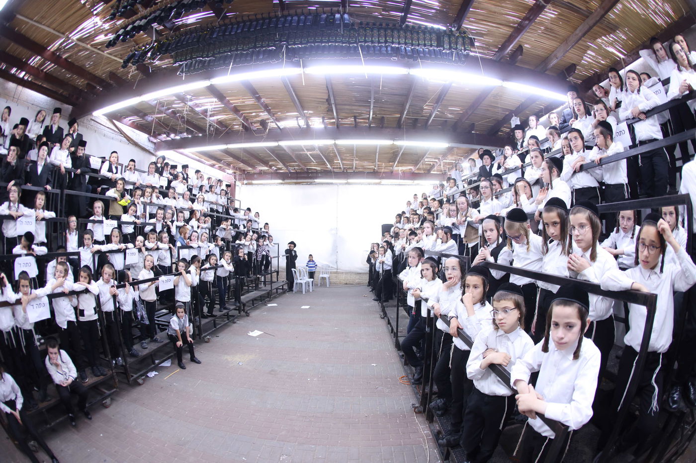 ילדי ערלוי בברכת השנים אצל האדמו"ר מערלוי