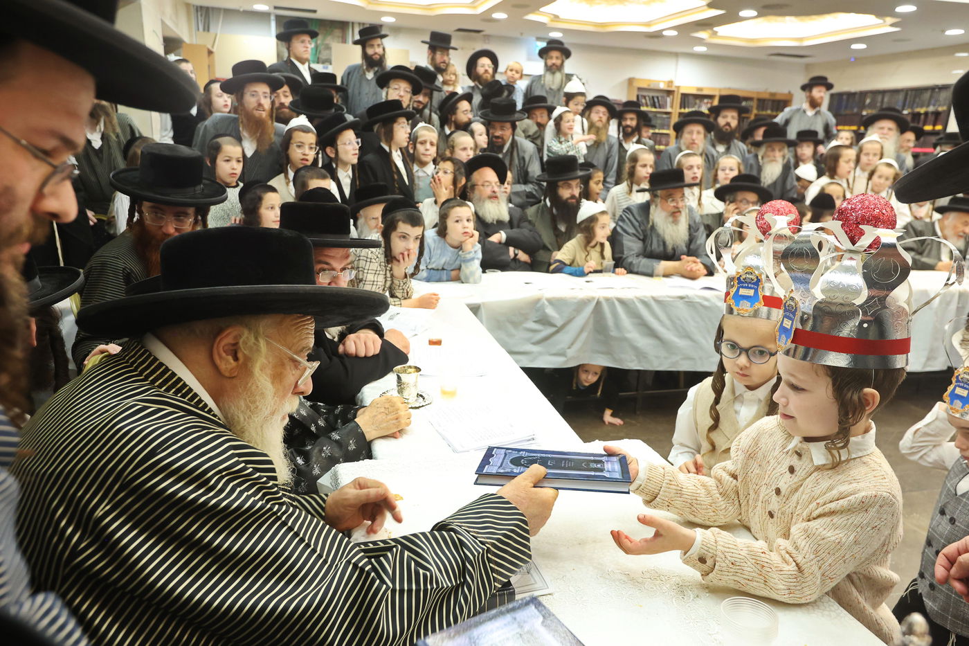 מסיבת חומש בתלמוד תורה תולדות אהרן בבית שמש