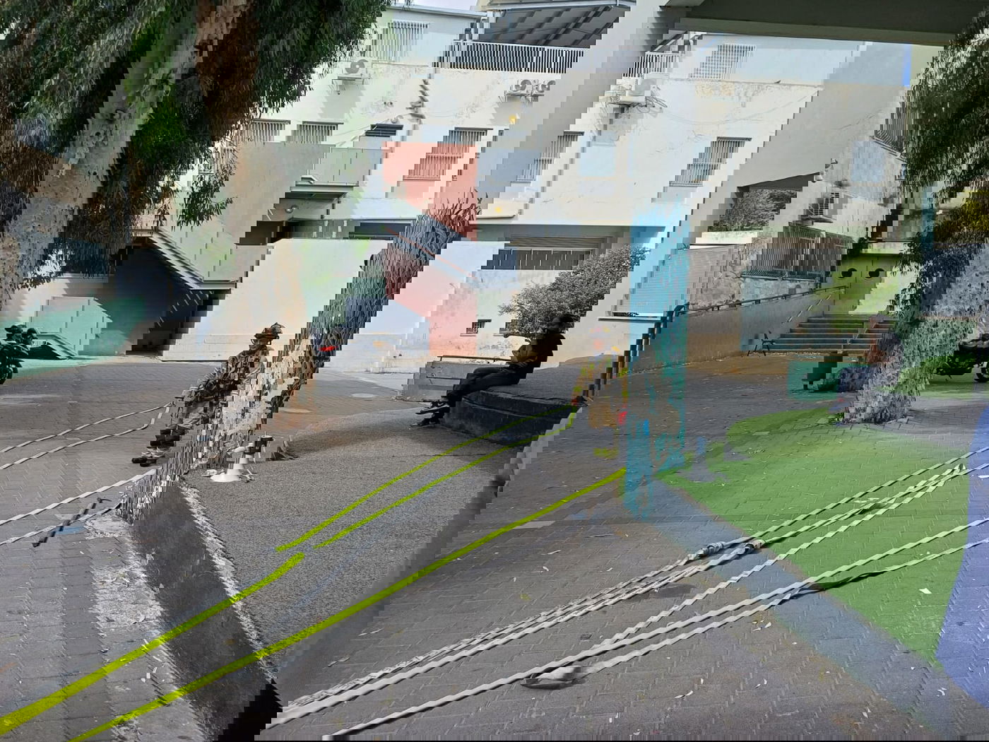 השריפה בבית הספר ברחוב האדמו"ר מגור בבני ברק