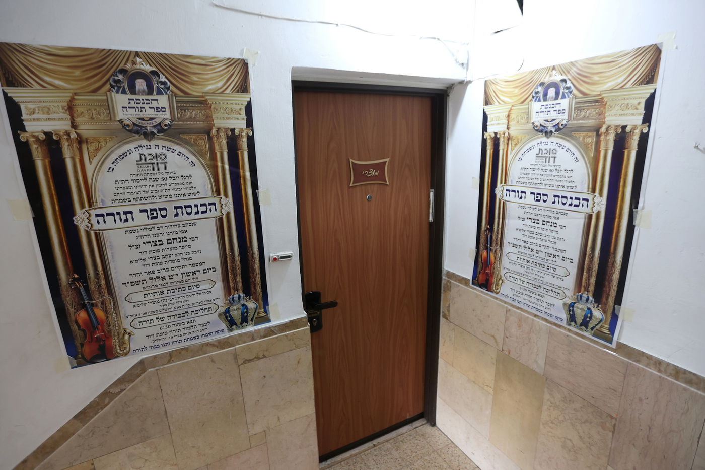 הכנסת ספר תורה ב'סוכת דוד'