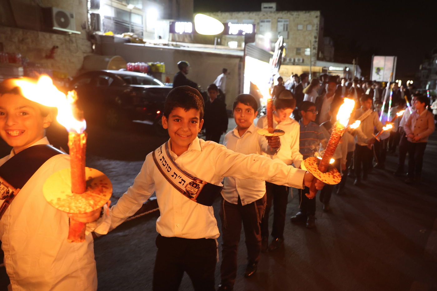 הכנסת ספר תורה ב'סוכת דוד'