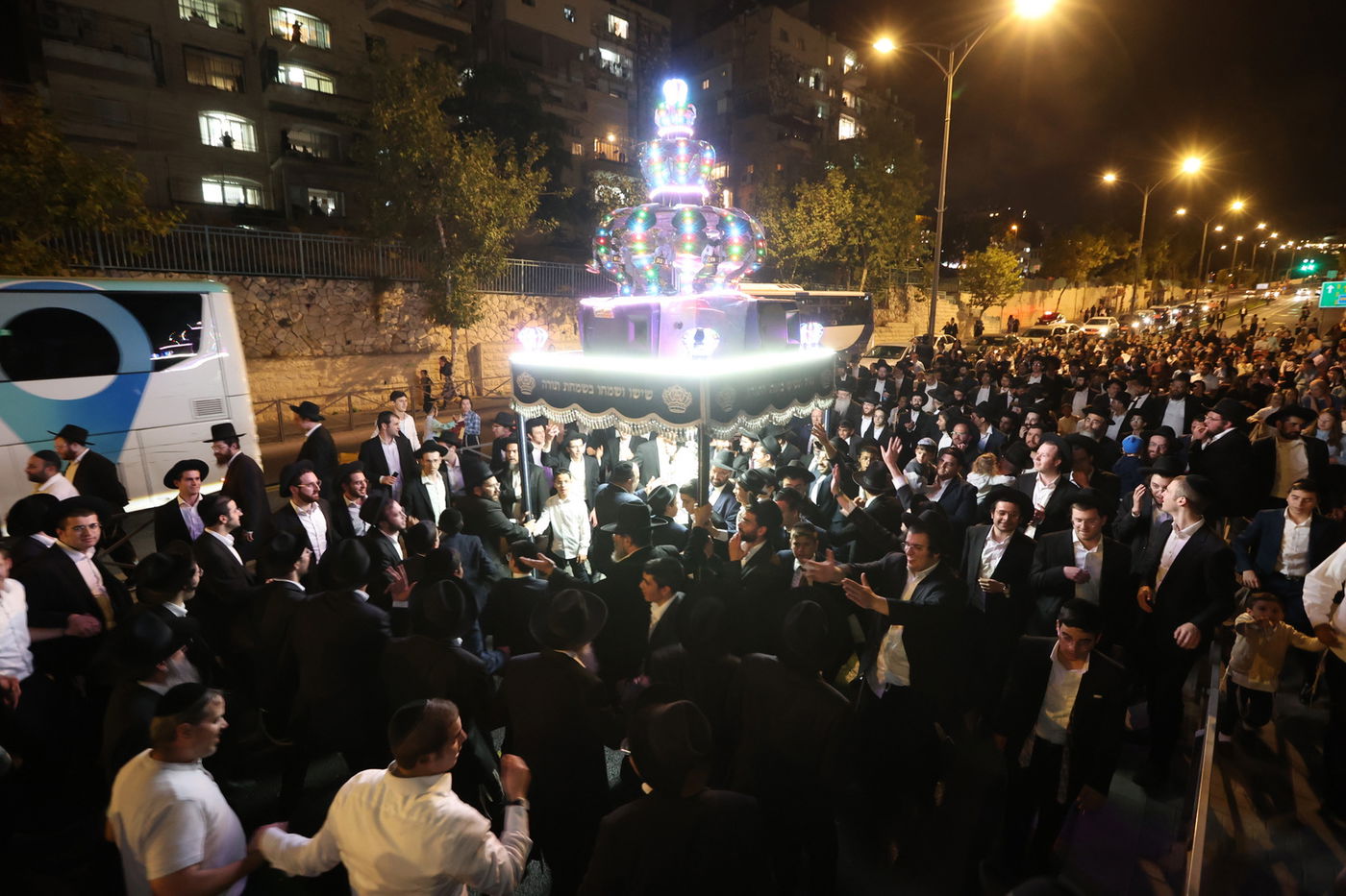 הכנסת ספר תורה ב'סוכת דוד'