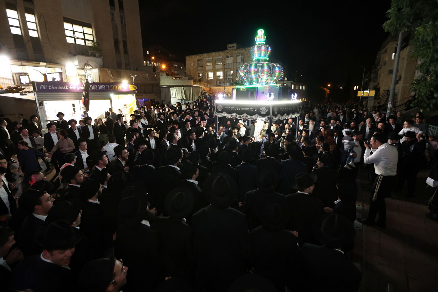 הכנסת ספר תורה ב'סוכת דוד'