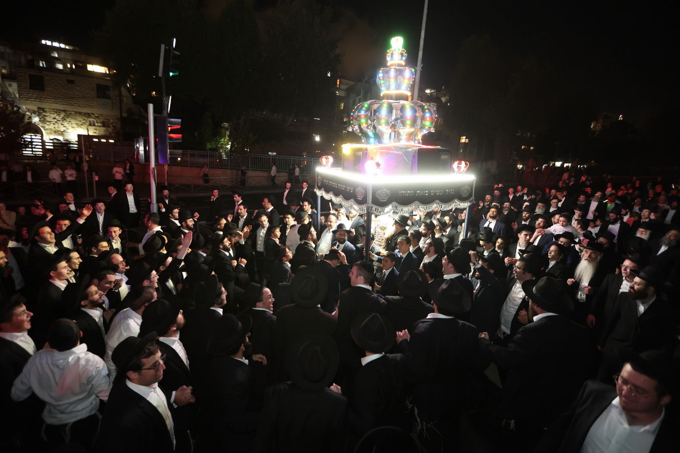 הכנסת ספר תורה ב'סוכת דוד'