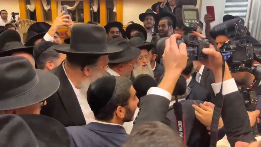 "ימים על ימי מלך תוסיף" | צפו בחגיגות הניצחון סביב הראשל"צ הגר"ד יוסף