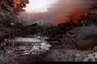 זירת הרס בדאחיה