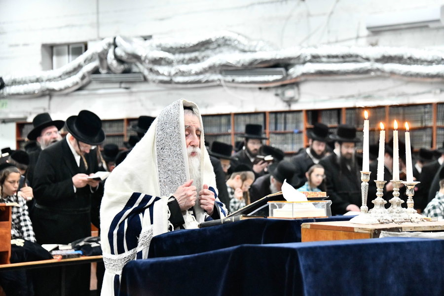 סליחות ראשונות בחצה"ק מכנובקא בעלזא
