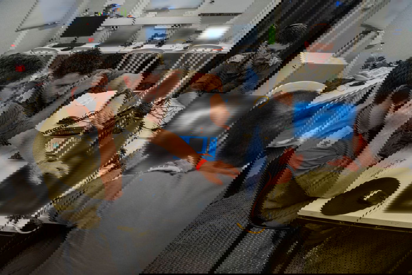 אימונים בסמוך לגבול הצפוני