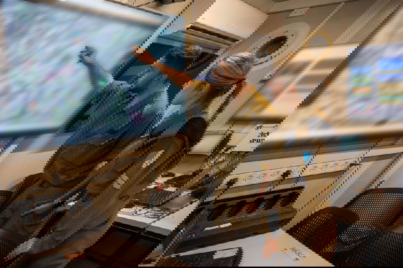 אימונים בסמוך לגבול הצפוני