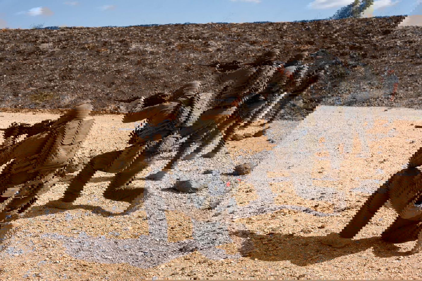 אימונים בסמוך לגבול הצפוני