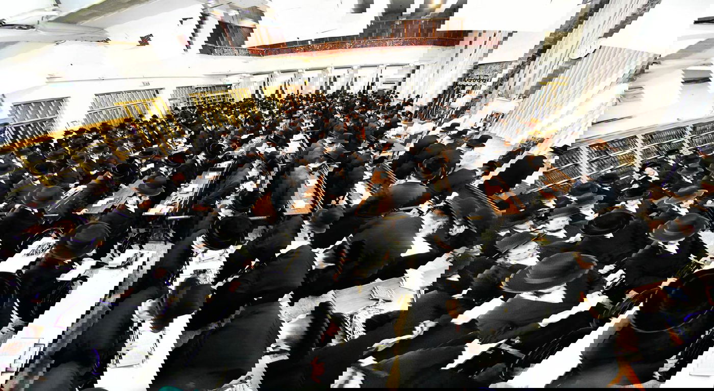 סליחות ראשונות בחצה"ק סאטמר בני ברק