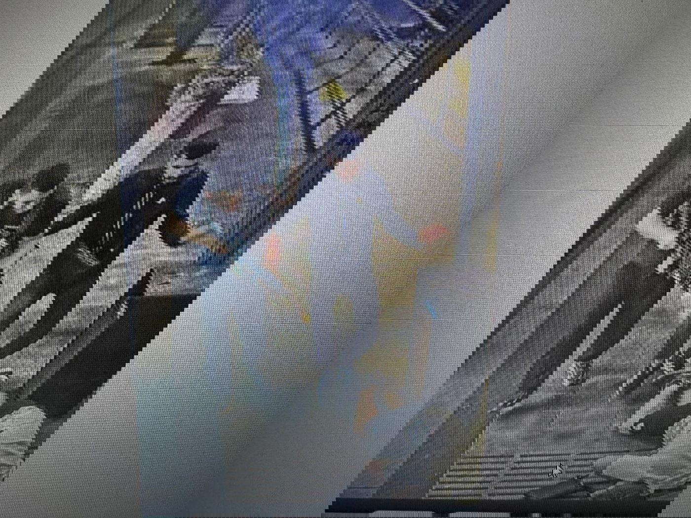 המחבלים בזירת הפיגוע ביפו