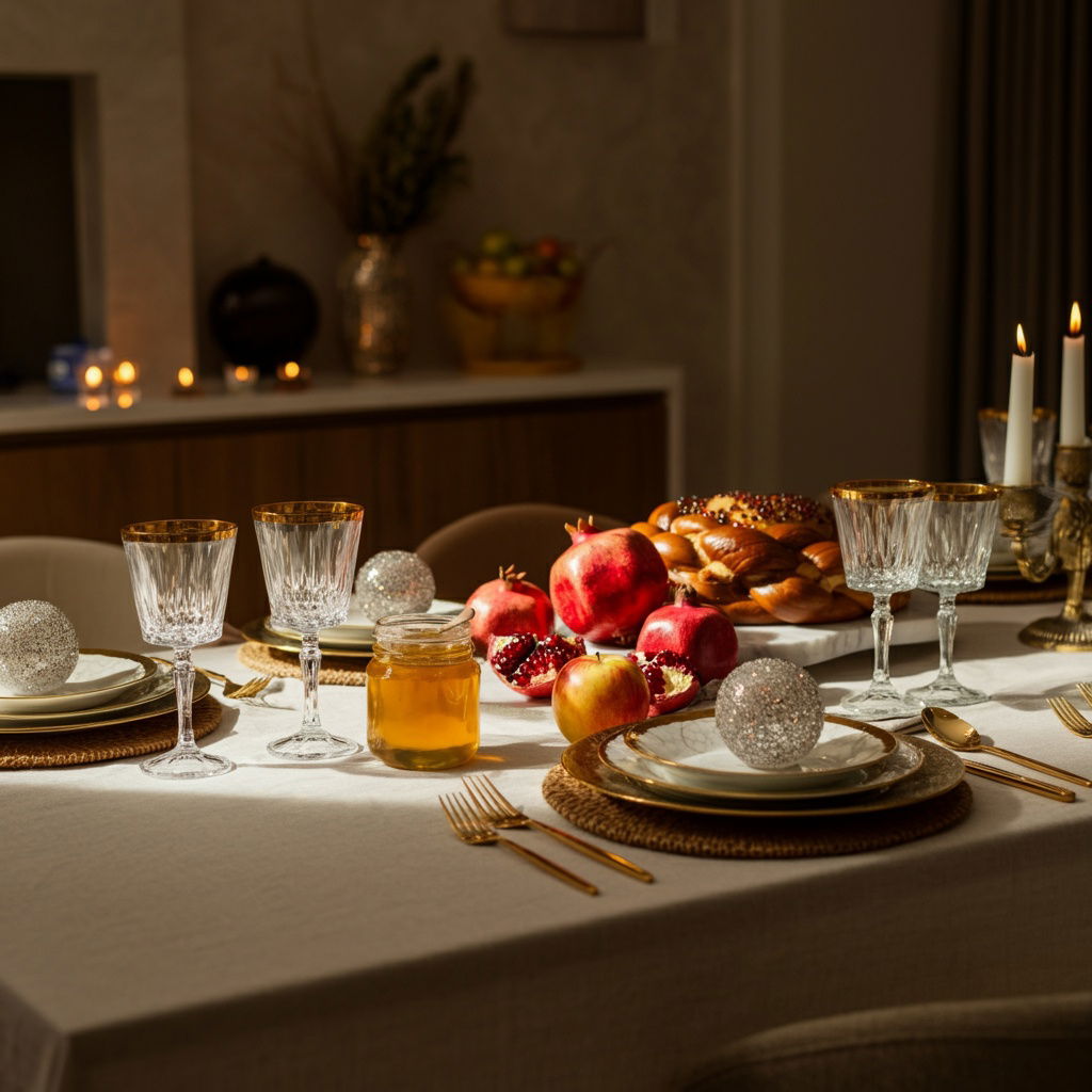 רימונים עסיסיים לפאר את השולחן