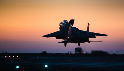 מטוס חיל האוויר בדרך לתקיפה. אילוסטרציה