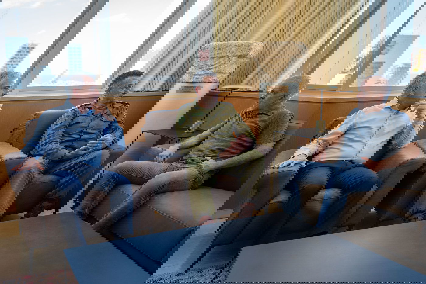 הרמטכ"ל בהערכת מצב עם ראש המוסד וראש השב"כ