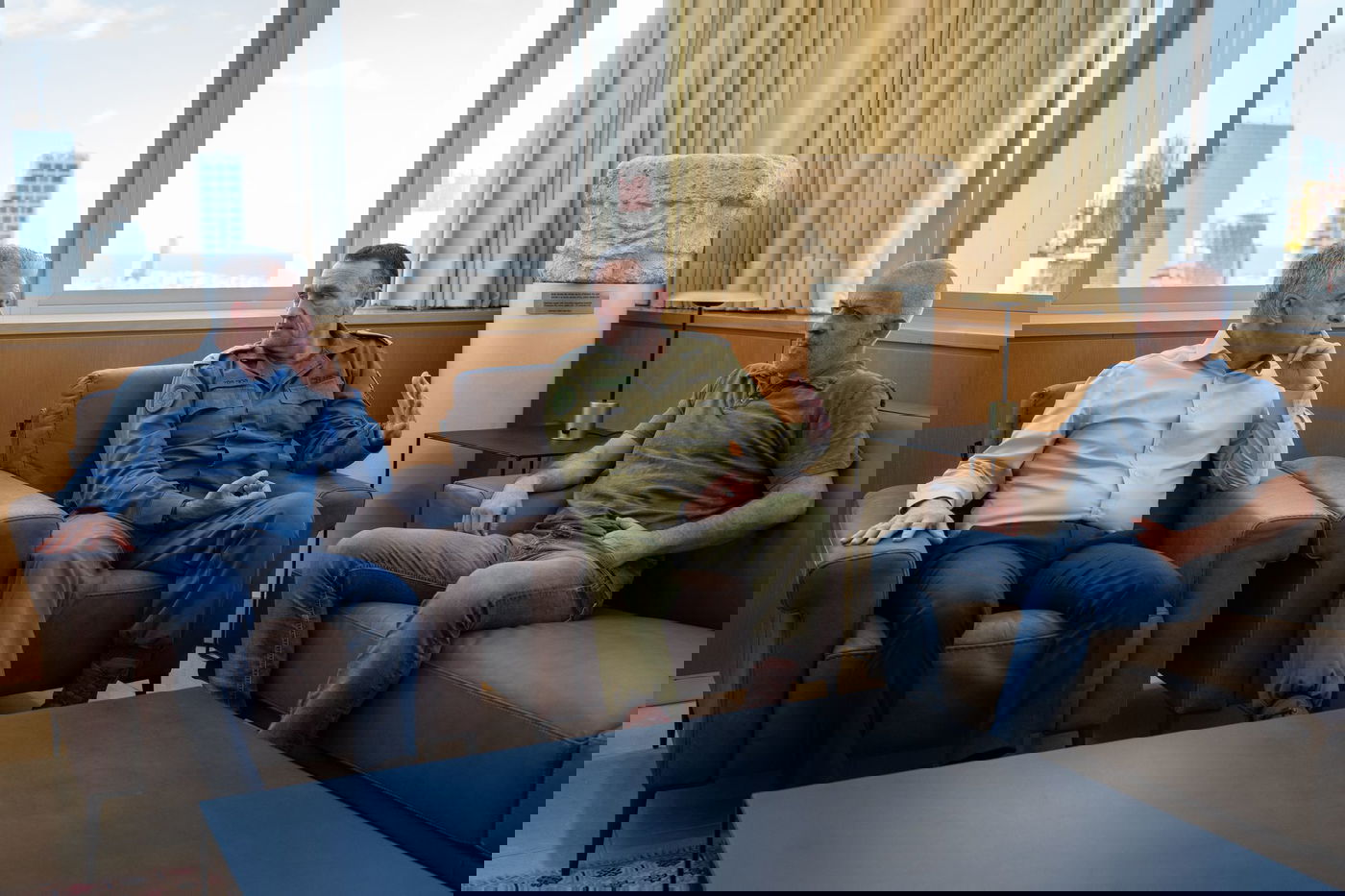 הרמטכ"ל בהערכת מצב עם ראש המוסד וראש השב"כ