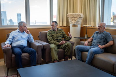 הרמטכ"ל בהערכת מצב עם ראש המוסד וראש השב"כ