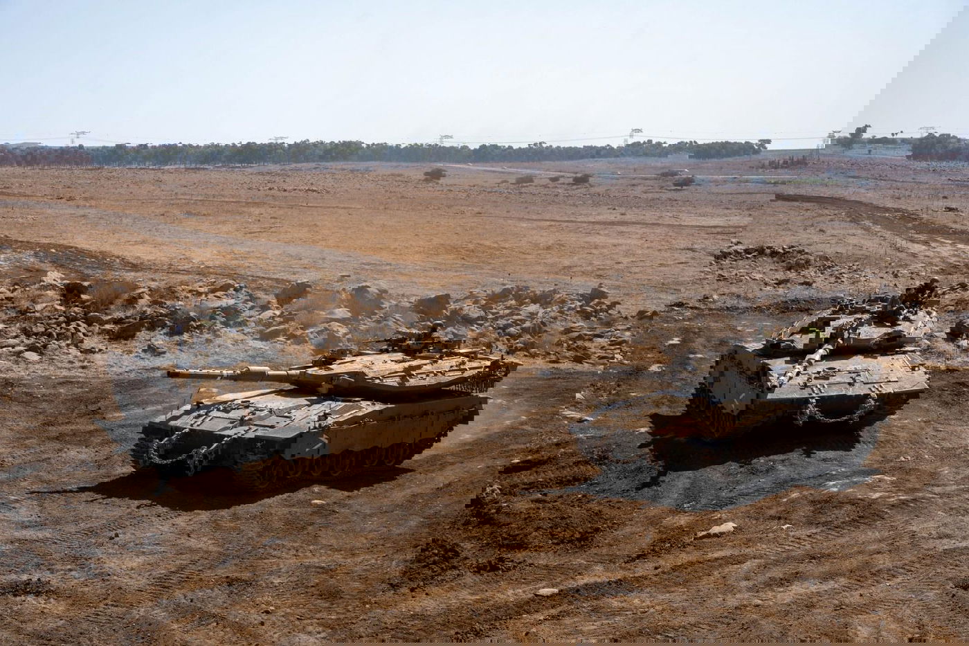 אימונים של לוחמי גולני, עציוני ושיריון לכניסה קרקעית בלבנון 
