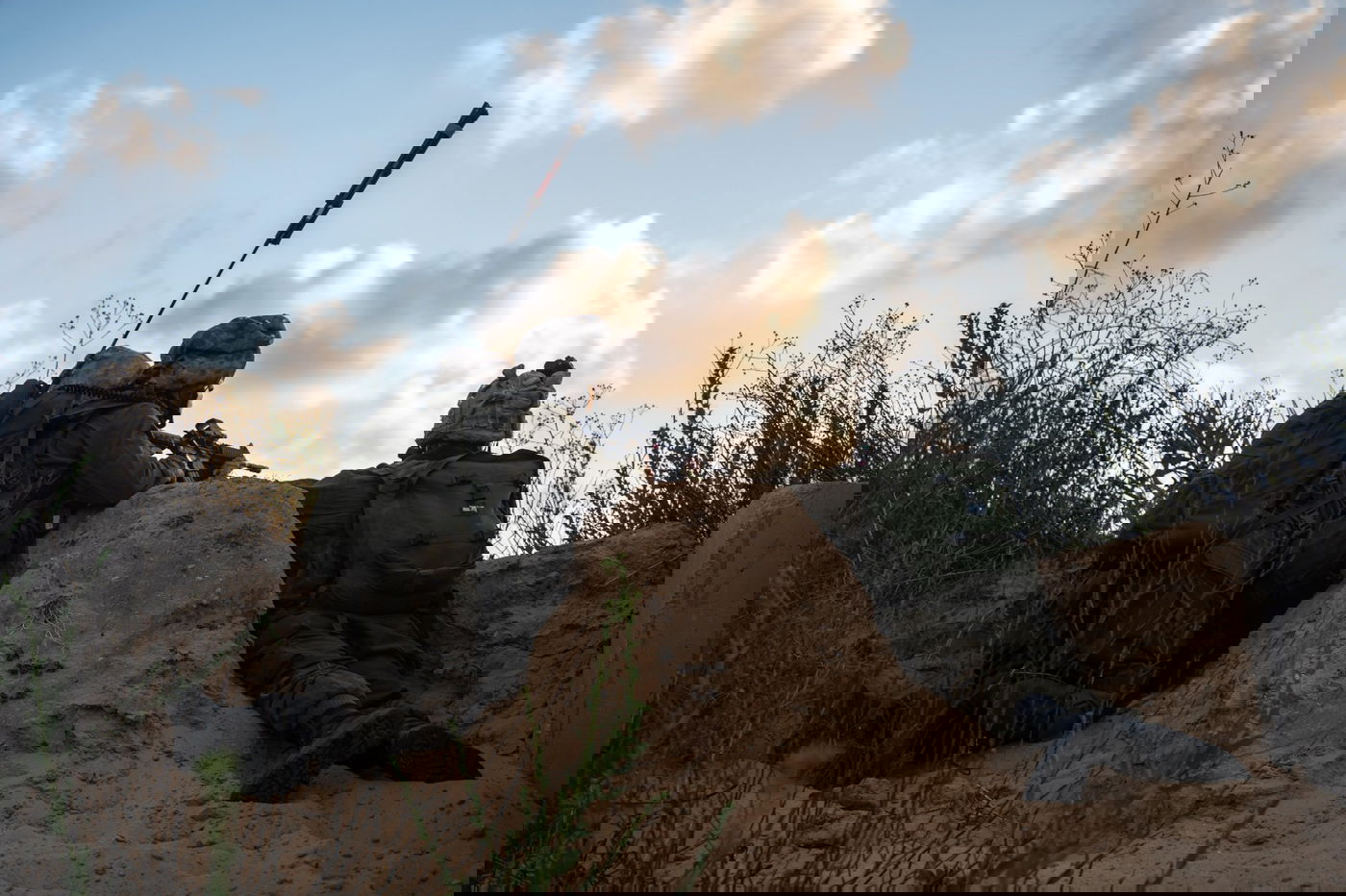 כוחות צה"ל מאבטחים את עוטף עזה