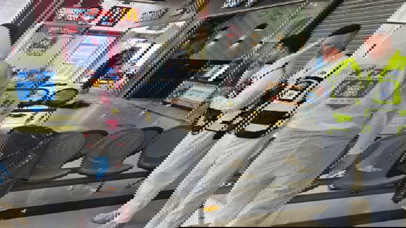 זירת הפיגוע