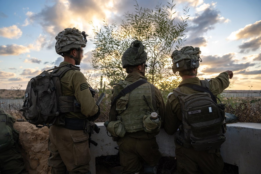 כוחות צה"ל מאבטחים את עוטף עזה במלאת שנה לטבח