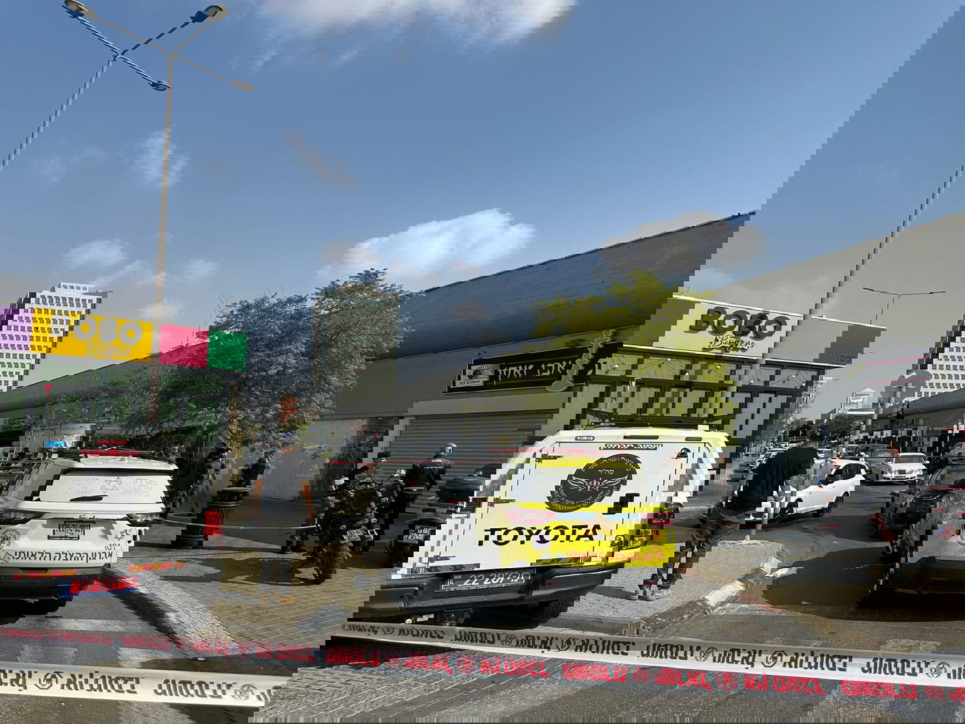 זירת הפיגוע