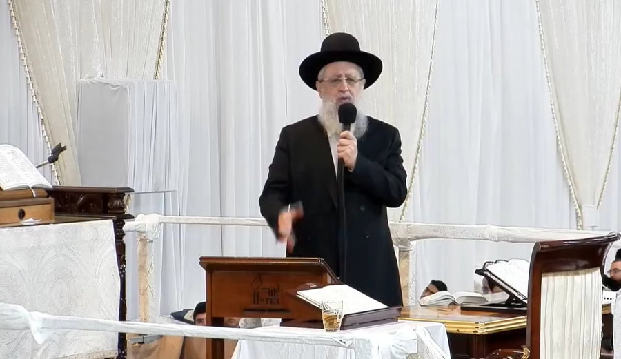 צפו בזעקה של הגר"ד יוסף