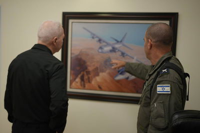 גלנט בנבטים על המתקפה האיראנית: "אף מטוס לא נפגע"