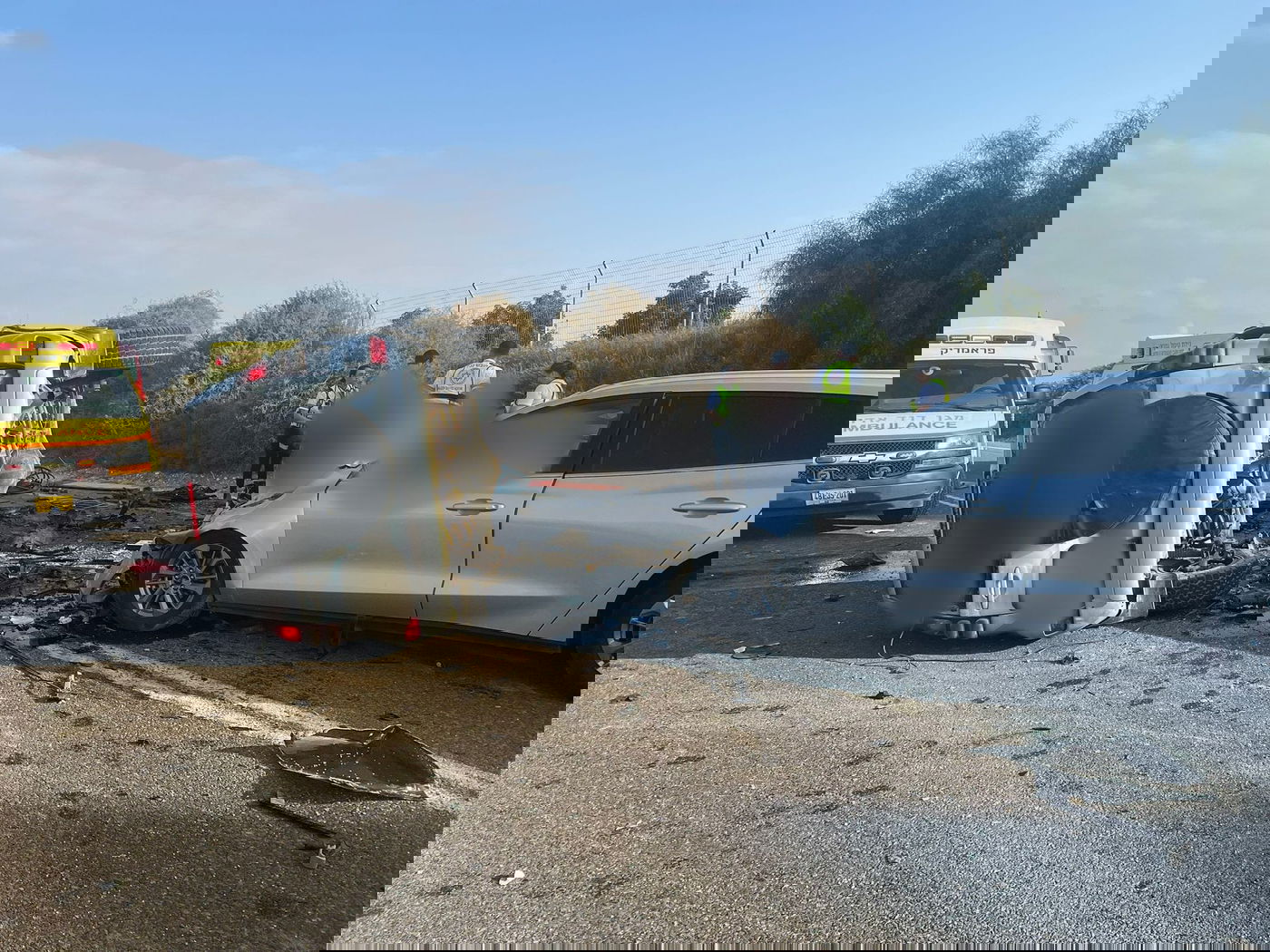 התאונה הקשה סמוך לרוחמה, הבוקר