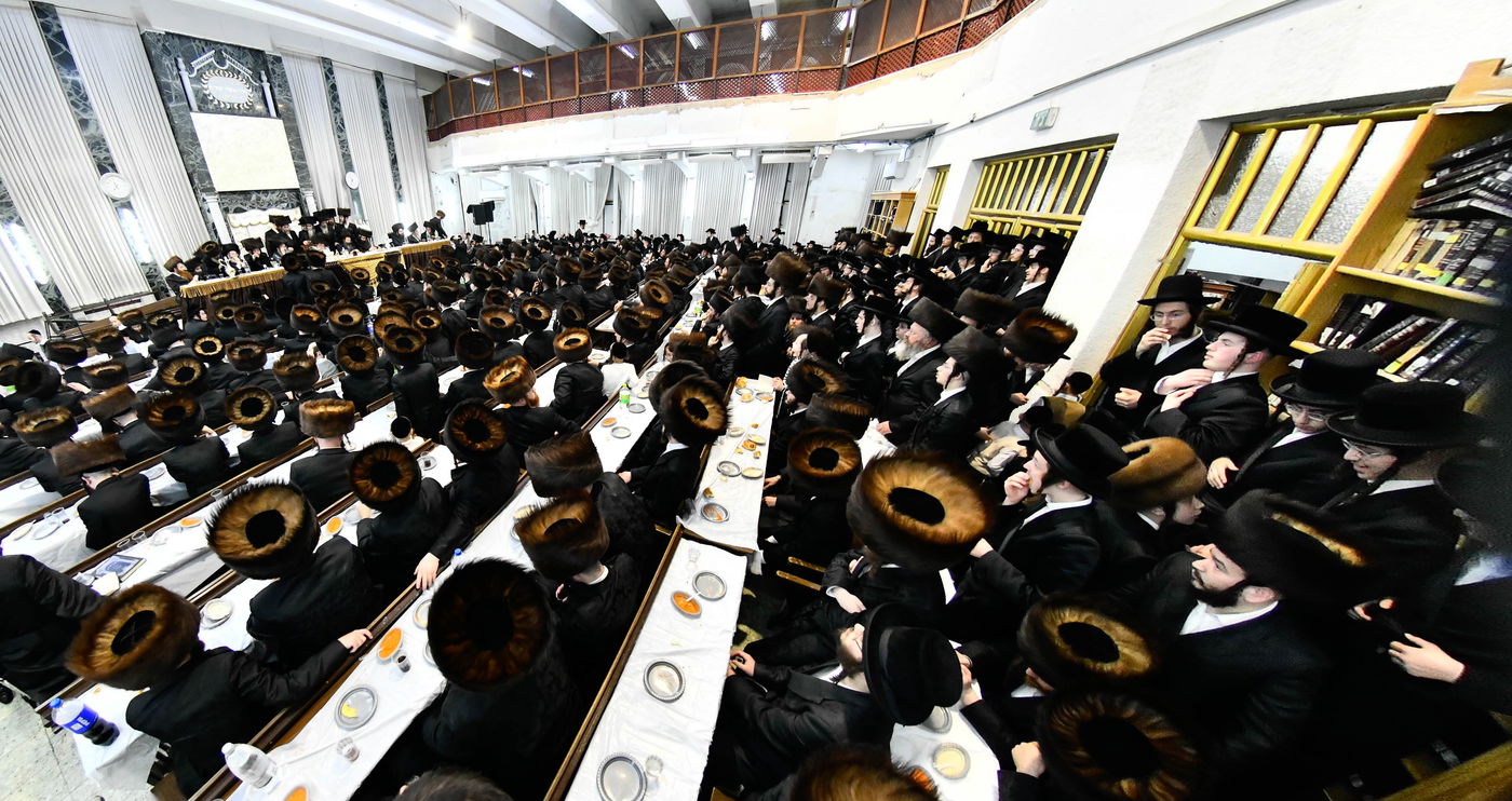 שמחת הפדיון הבן בחצרות ויז'ניץ - סאטמר - דעעש 