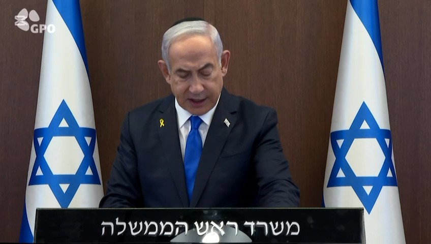 צפו בדבריו של ראש הממשלה בנימין נתניהו בישיבת הממשלה לרגל שנה לארועי ה-7 באוקטובר