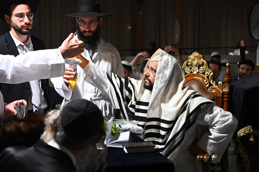 נעילת החג ראש השנה אצל הגאון הינוקא רבי שלמה יהודה בארי