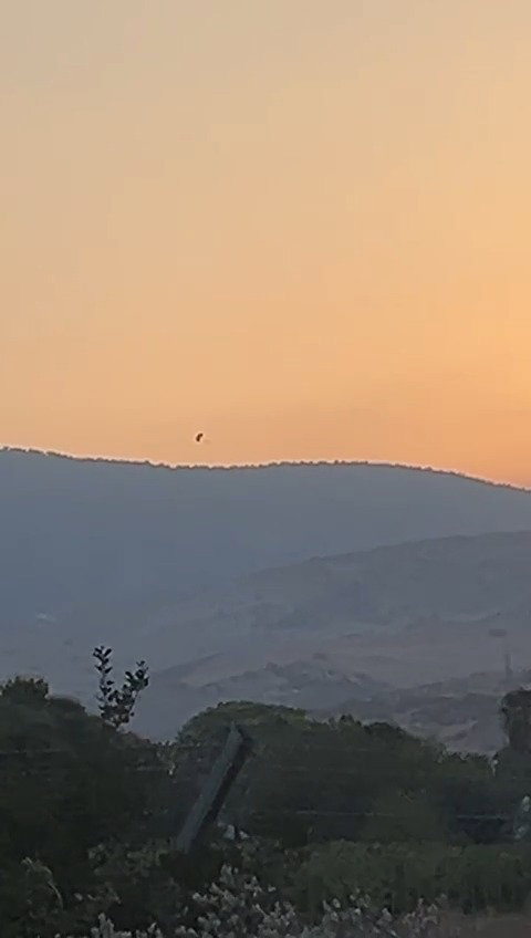תיעוד של אחד המצנחים