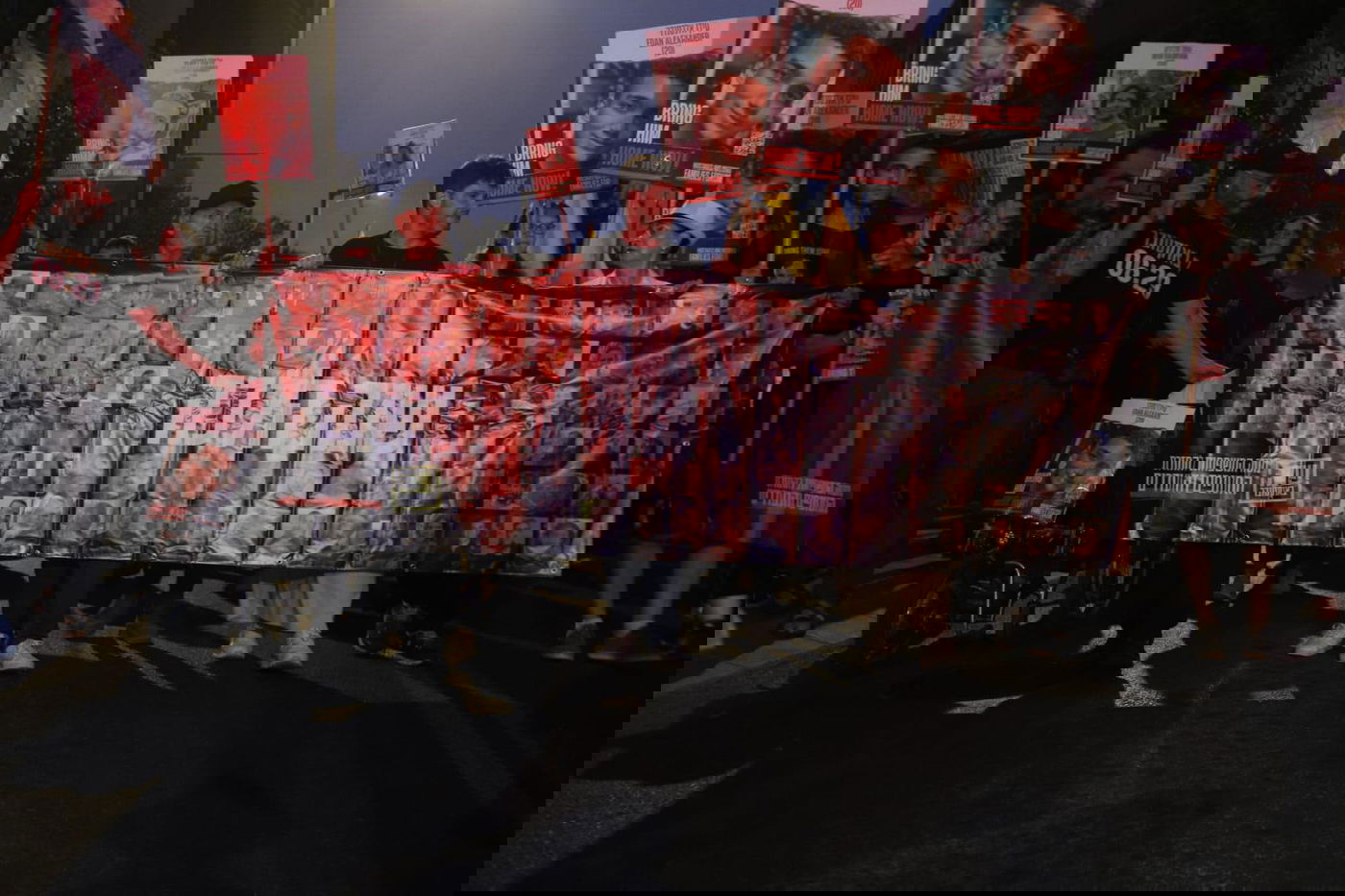 הפגנה למען שחרור החטופים